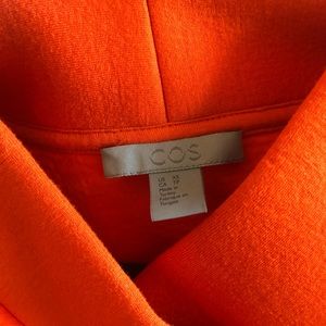 COS V-Neck Scuba Sweatshirt